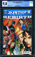 JUSTICE LEAGUE REBIRTH #1 - CGC 9.8